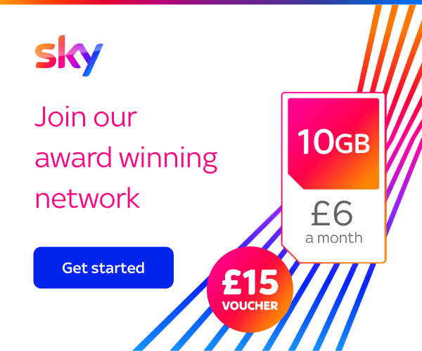 SIM only deal 10GB for £6 a month